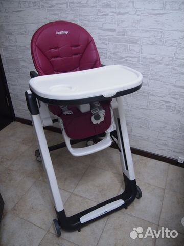 Стульчик для кopмлeния Peg-Perego Siesta (Berry)