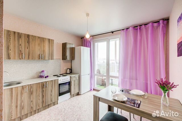 

1-к. квартира, 38 м², 2 кровати
