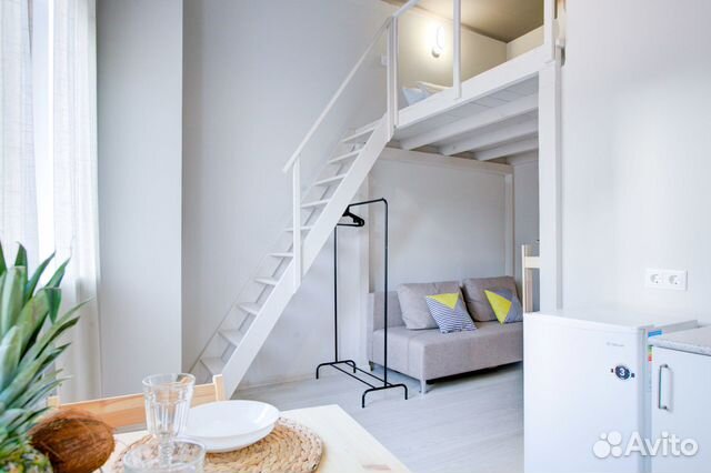 

Квартира-студия, 25 м², 2 кровати