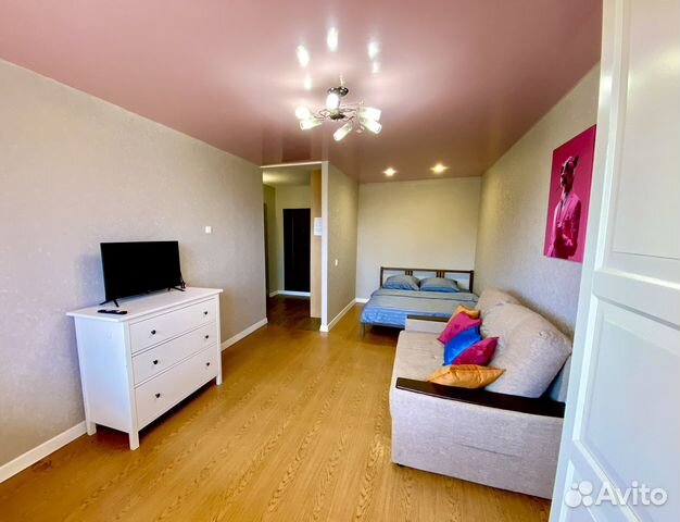 

1-к. квартира, 43 м², 2 кровати