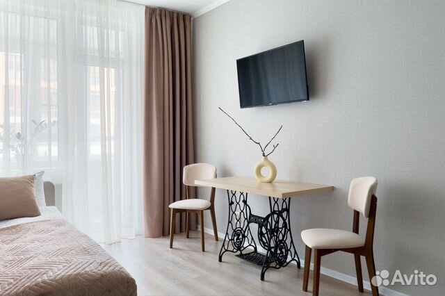 

Квартира-студия, 25 м², 2 кровати