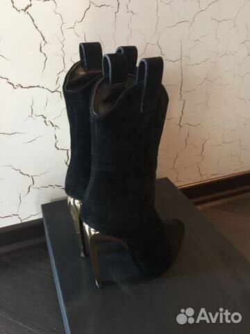 Сапоги замшевые Giuseppe Zanotti Dezign Сапоги замшевые Giuseppe Zanotti Dezign