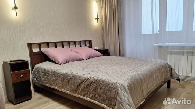 

1-к. квартира, 42 м², 2 кровати