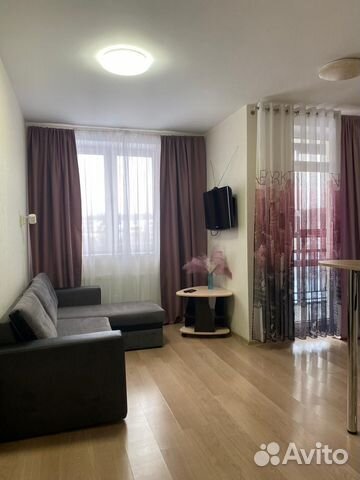 

Квартира-студия, 30 м², 1 кровать