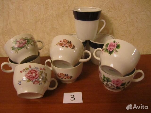 Тарелки,чашки и др.посуда СССР