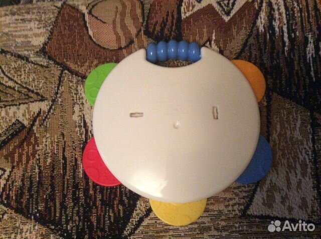 Fisher price бубен с зеркальцем Fisher price бубен с зеркальцем