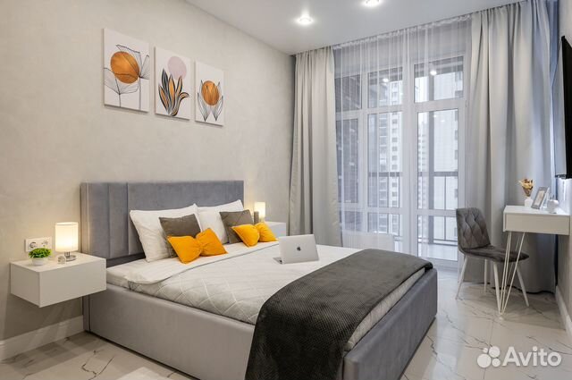 

1-к. квартира, 42 м², 2 кровати