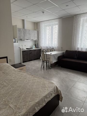 

Квартира-студия, 33 м², 2 кровати