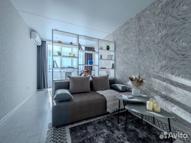 

1-к. квартира, 35 м², 2 кровати