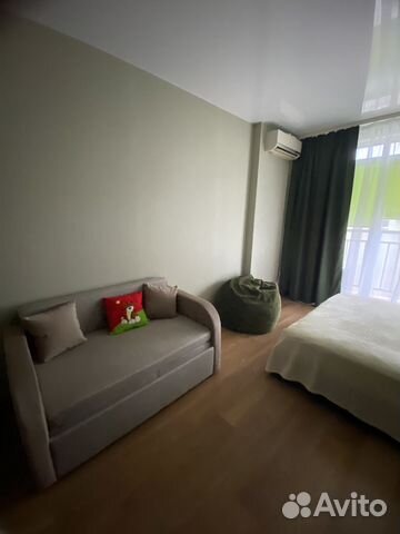 

Квартира-студия, 30 м², 2 кровати