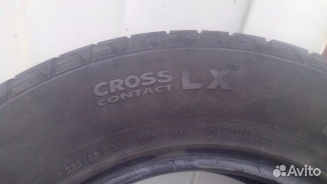 Continental 255/65R17 ContiCrossContact LX Continental 255/65R17 ContiCrossContact LX