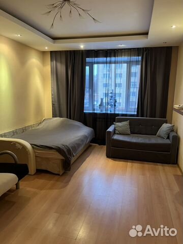 

1-к. квартира, 46 м², 2 кровати
