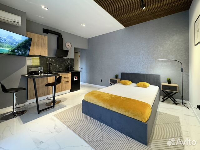 

Квартира-студия, 30 м², 1 кровать