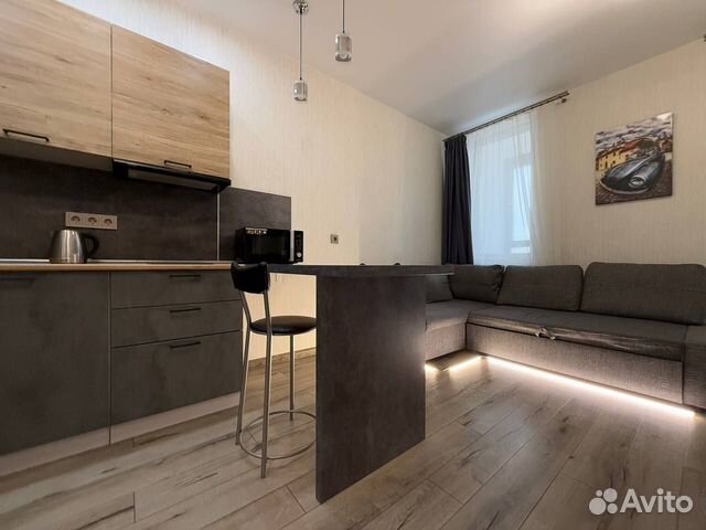 

Квартира-студия, 37 м², 1 кровать