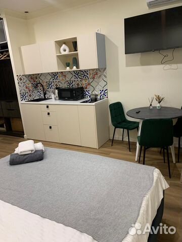

Квартира-студия, 19,8 м², 2 кровати