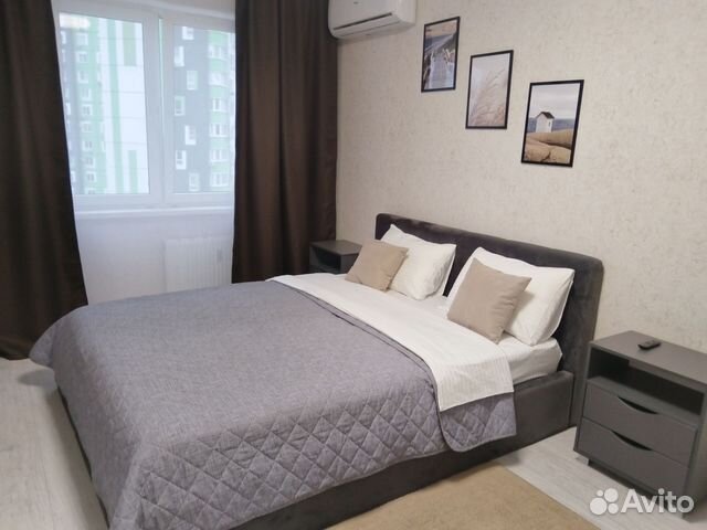 

1-к. квартира, 38 м², 2 кровати