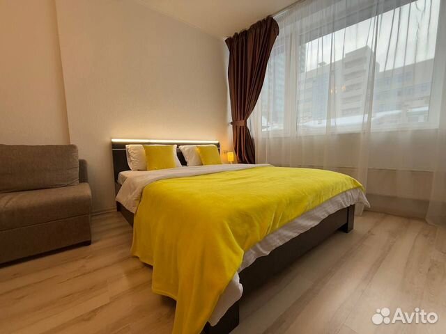 

Квартира-студия, 41 м², 2 кровати