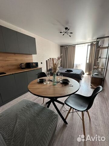 

Квартира-студия, 30 м², 2 кровати
