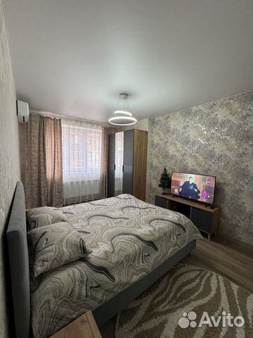

1-к. квартира, 38 м², 2 кровати