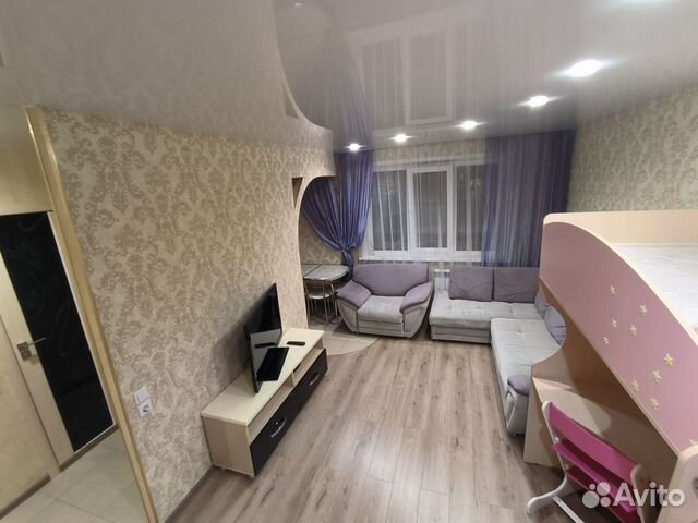 

Квартира-студия, 38 м², 2 кровати