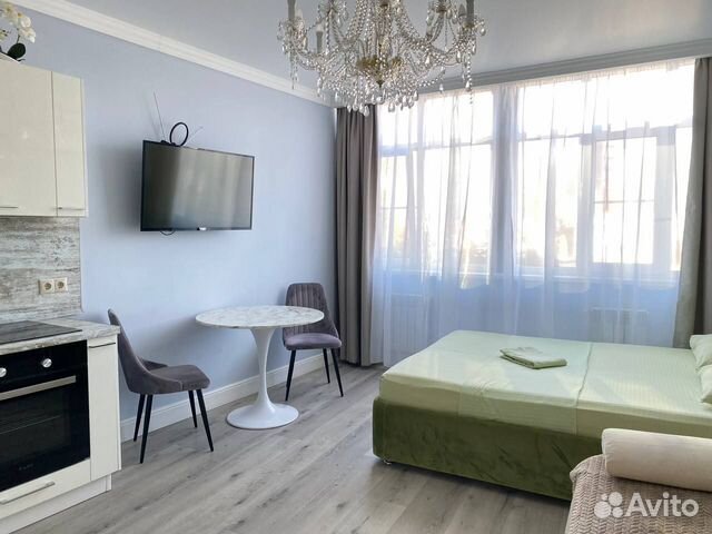 

Квартира-студия, 30 м², 2 кровати