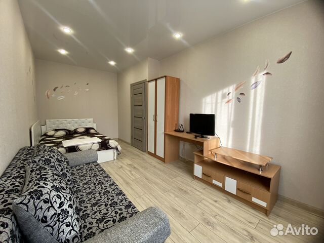 

1-к. квартира, 38 м², 2 кровати