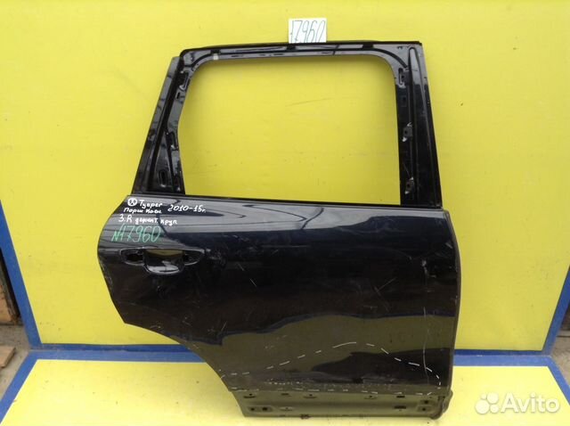 Volkswagen Touareg Porsche Дверь задняя правая