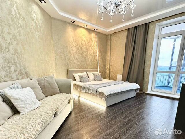 

1-к. квартира, 43,9 м², 2 кровати