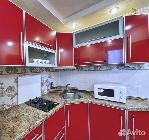 

1-к. квартира, 42 м², 2 кровати