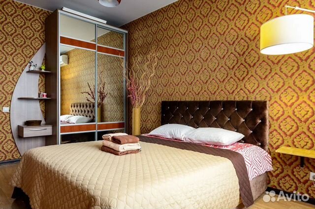 

1-к. квартира, 42 м², 2 кровати