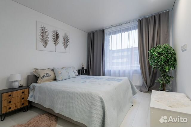 

1-к. квартира, 38 м², 2 кровати