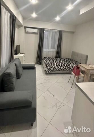 

Квартира-студия, 28 м², 2 кровати