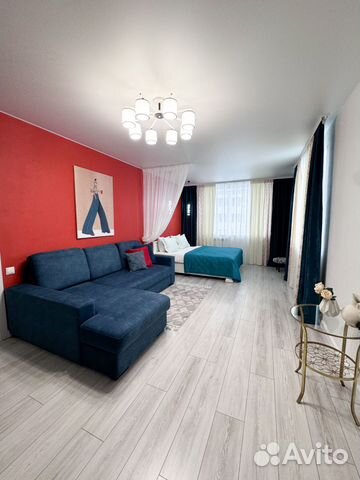 

1-к. квартира, 41,7 м², 2 кровати