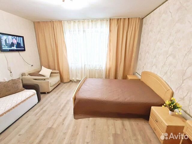 

1-к. квартира, 35 м², 2 кровати
