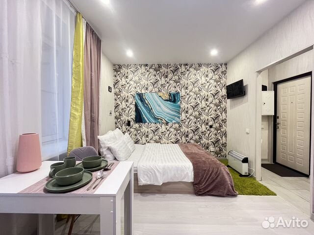 

Квартира-студия, 25 м², 1 кровать