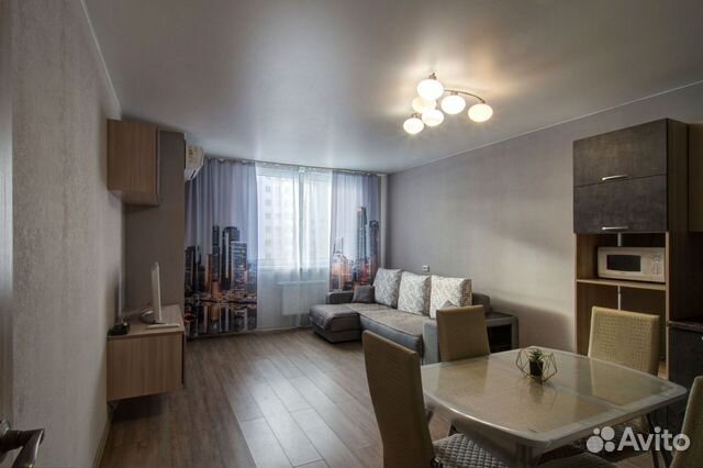

1-к. квартира, 43 м², 2 кровати