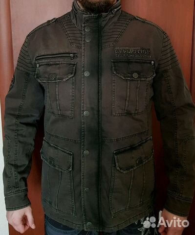 Нов.мужская куртка от Affliction Window Pane