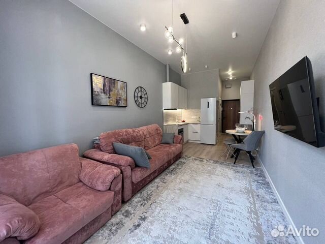 

Квартира-студия, 27 м², 2 кровати