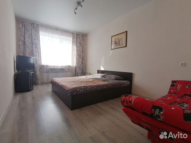 

1-к. квартира, 38 м², 2 кровати