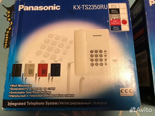 Схема телефона panasonic kx ts2350ru