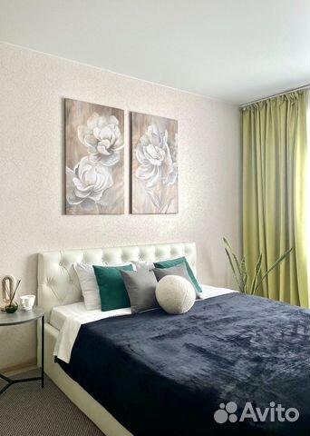 

1-к. квартира, 38 м², 2 кровати