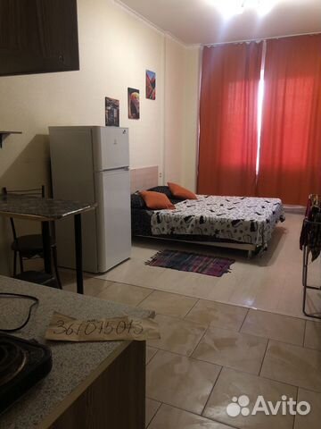 

Квартира-студия, 25 м², 1 кровать