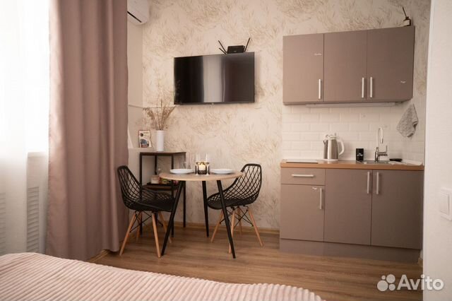 

Квартира-студия, 17 м², 1 кровать