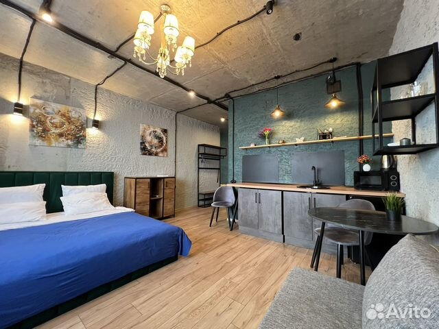 

Квартира-студия, 30 м², 2 кровати