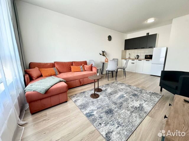 

1-к. квартира, 43,6 м², 2 кровати