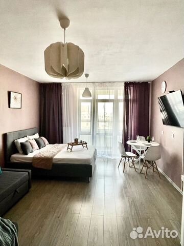 

Квартира-студия, 35 м², 2 кровати
