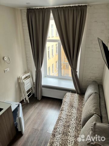 

Квартира-студия, 14 м², 1 кровать