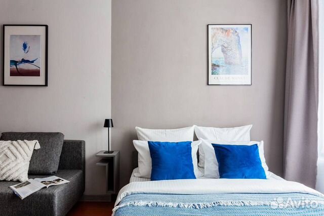 

1-к. квартира, 33 м², 2 кровати