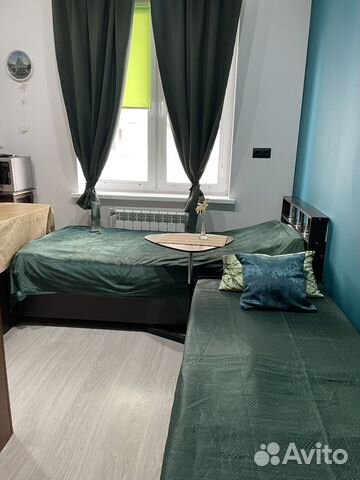 

Квартира-студия, 13 м², 2 кровати