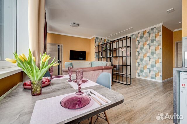 

2-к. квартира, 61,6 м², 4 кровати